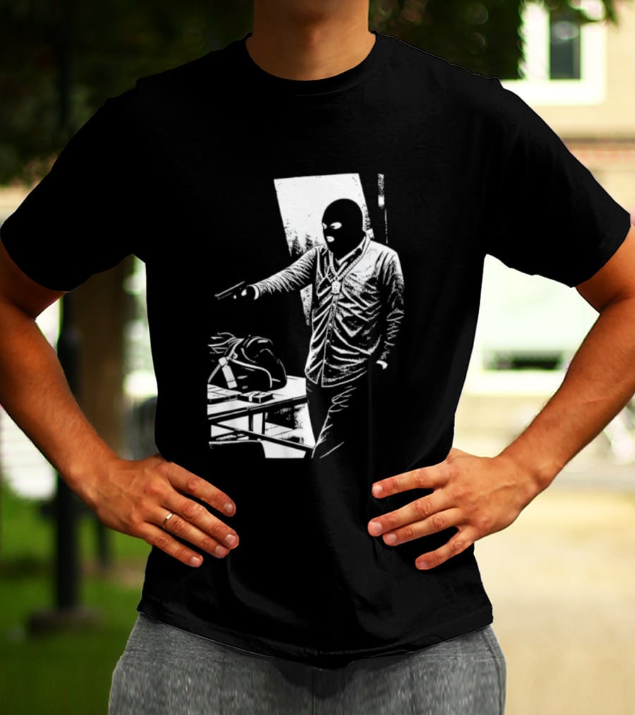 Notorious BIG Biggie Smalls Ski Mask Heist T-Shirt