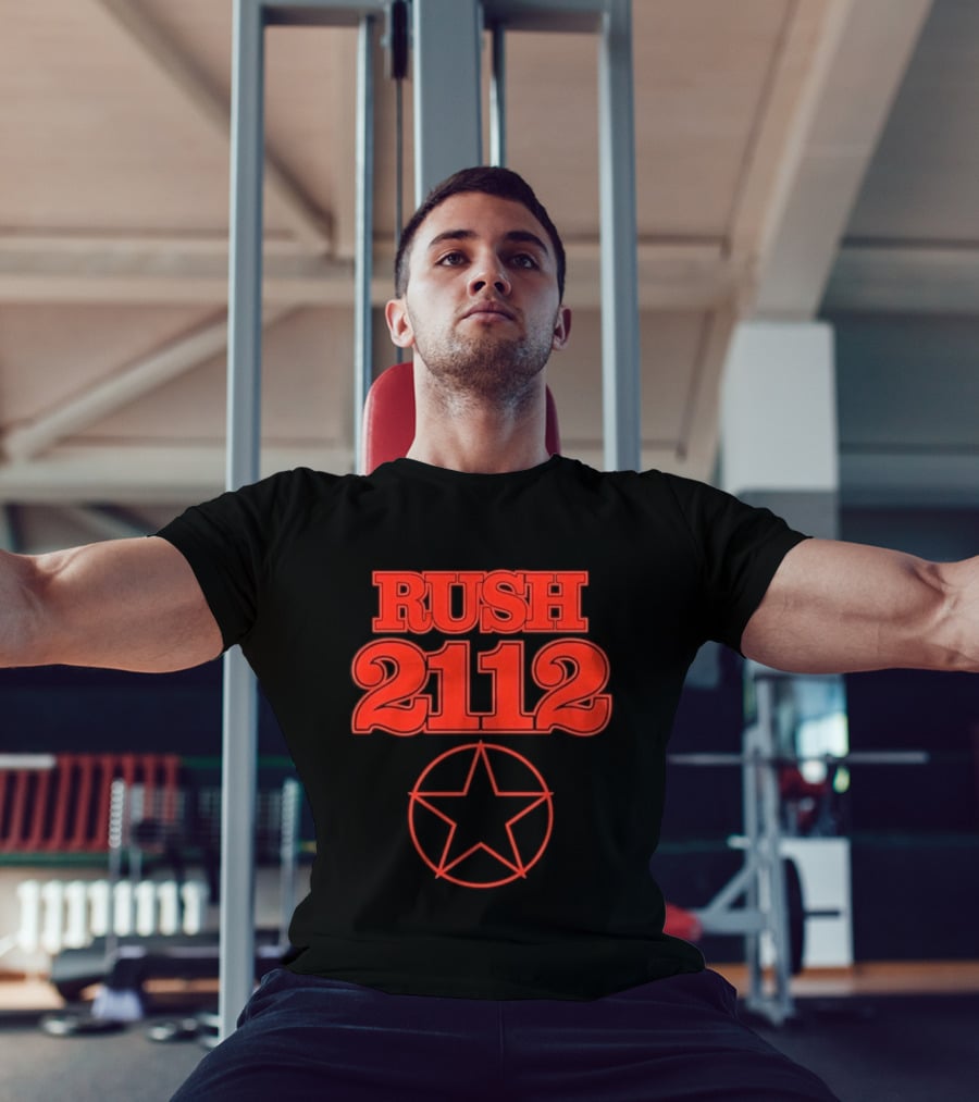 Rush 2112 Starman Iconic Progressive Rock T-Shirt