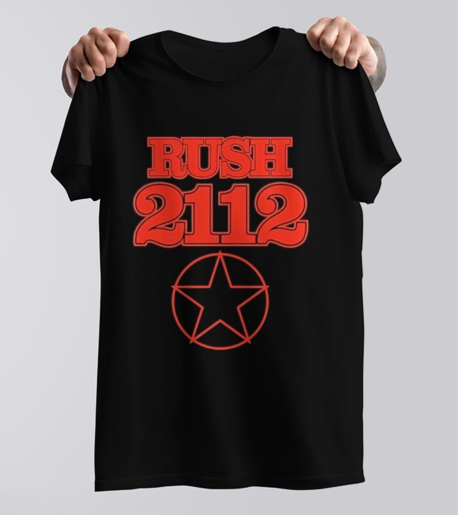 Rush 2112 Starman Iconic Progressive Rock T-Shirt