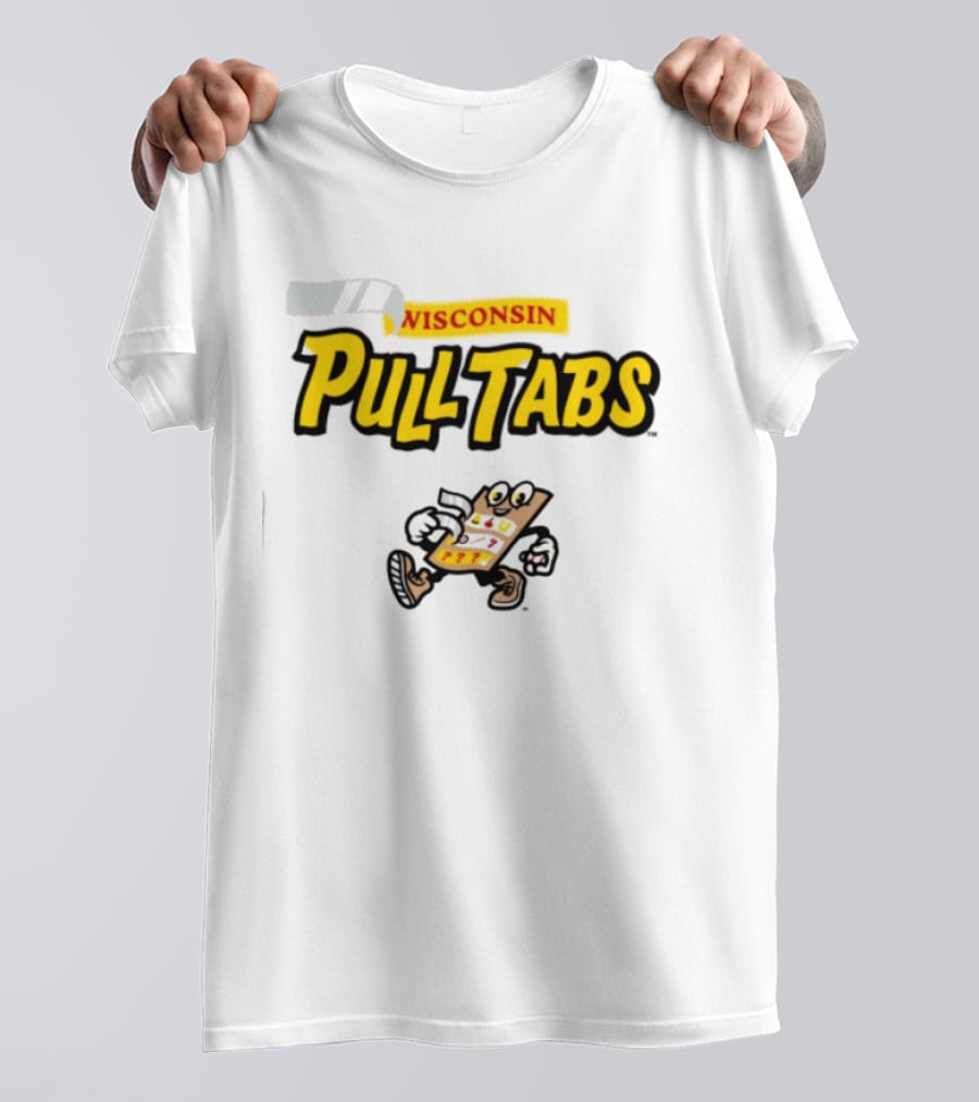 Wisconsin Pull Tabs Dock Spiders Team Store T-Shirt