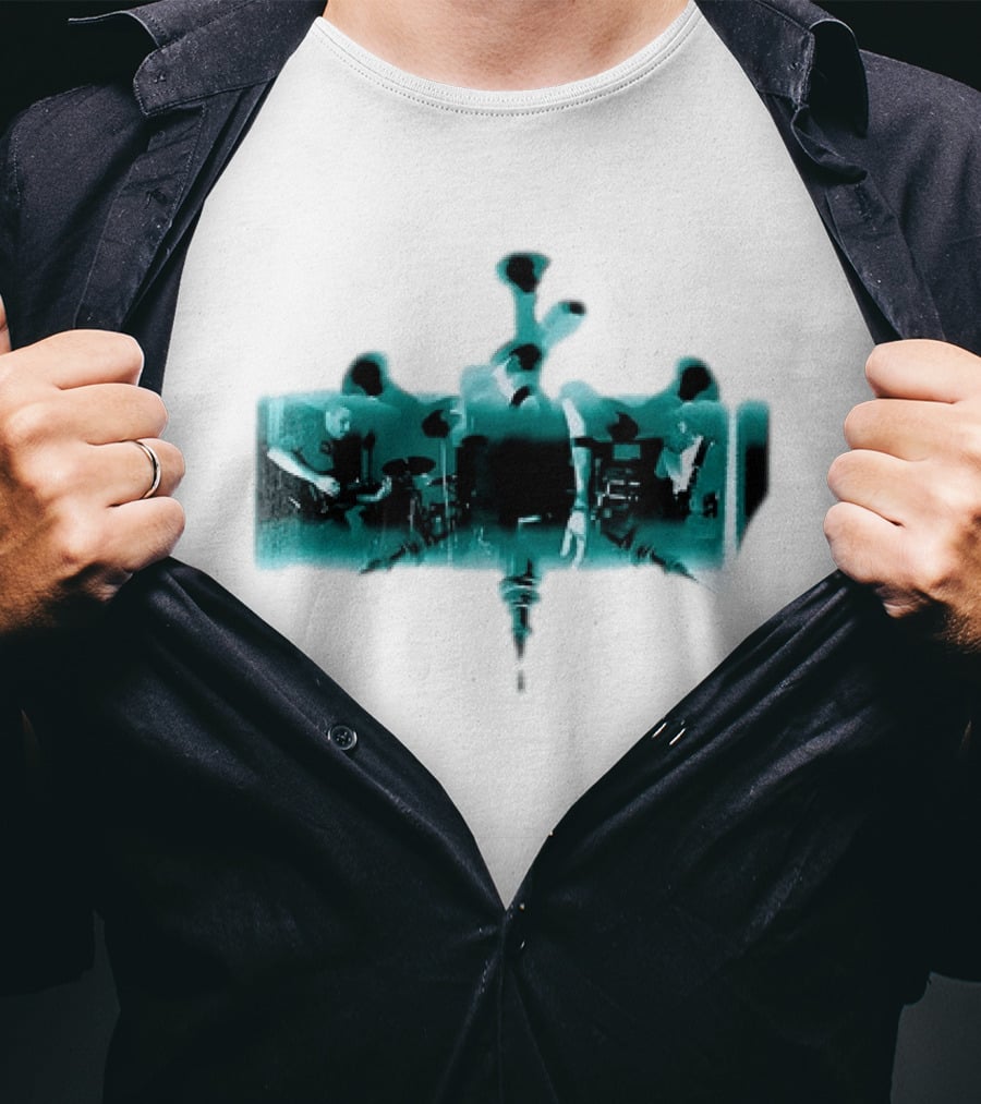 Glass Jaw Band Members Stage Performance Scene T-Shirt