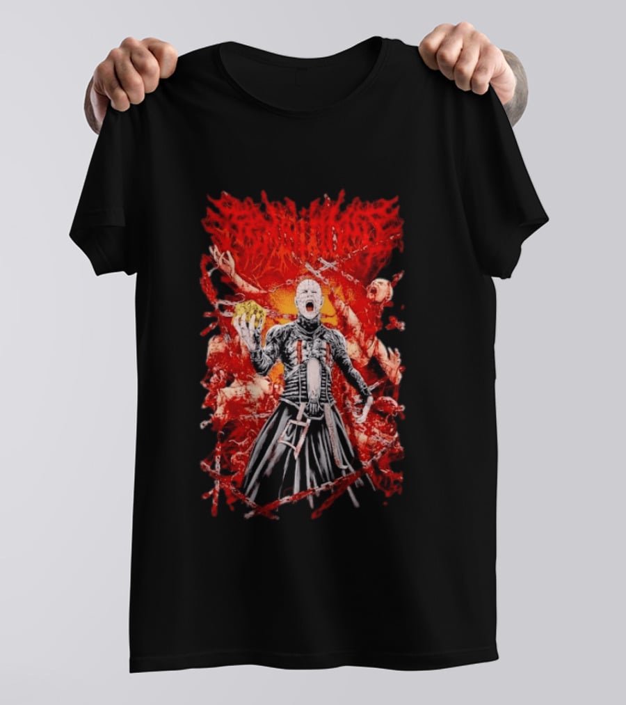 Terminalist Hellraiser Pinhead Horror Death Metal T-Shirt