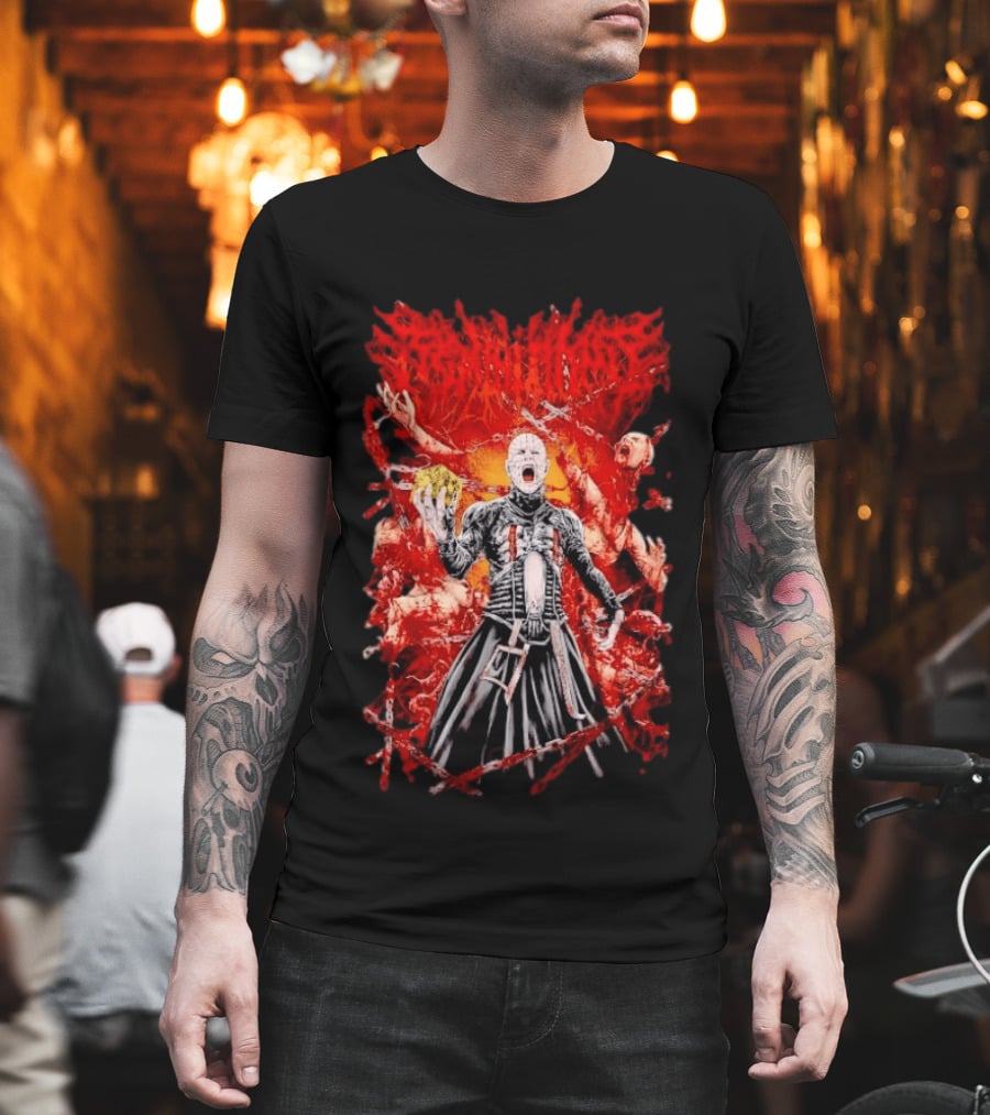 Terminalist Hellraiser Pinhead Horror Death Metal T-Shirt