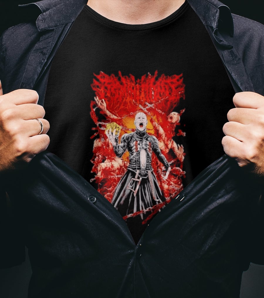 Terminalist Hellraiser Pinhead Horror Death Metal T-Shirt