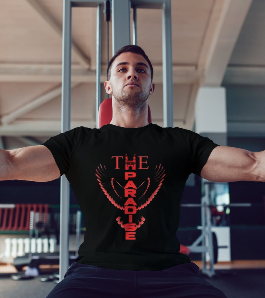 Paradise Eagle Wings In Vibrant Red Elegance T-Shirt