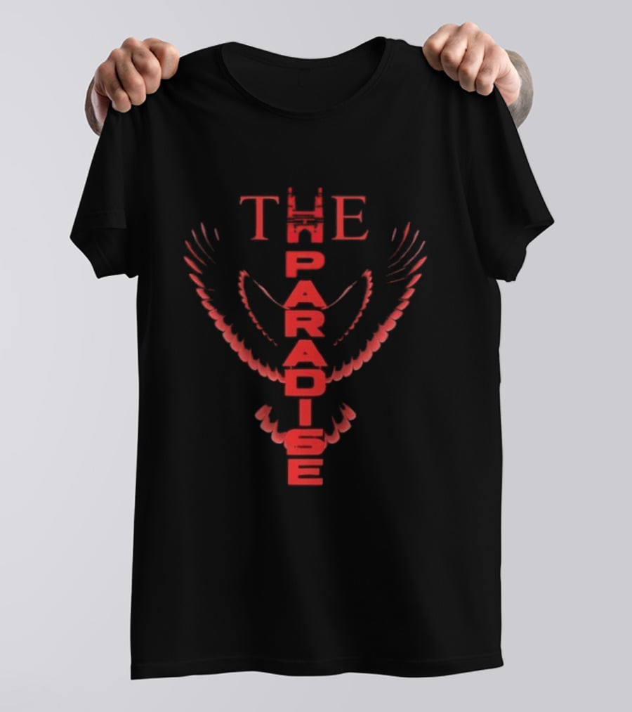Paradise Eagle Wings In Vibrant Red Elegance T-Shirt