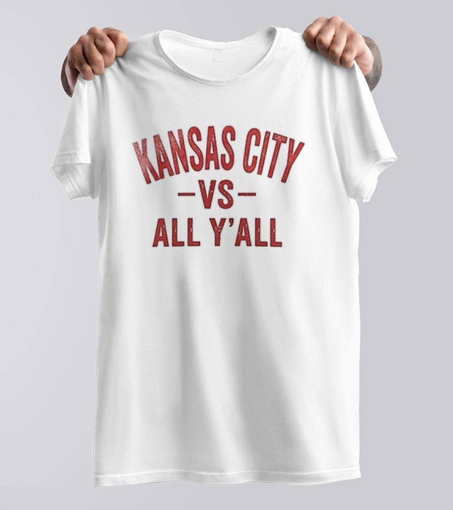 Kansas City Chiefs Vs All Y'all Patriot Day Flag T-Shirt
