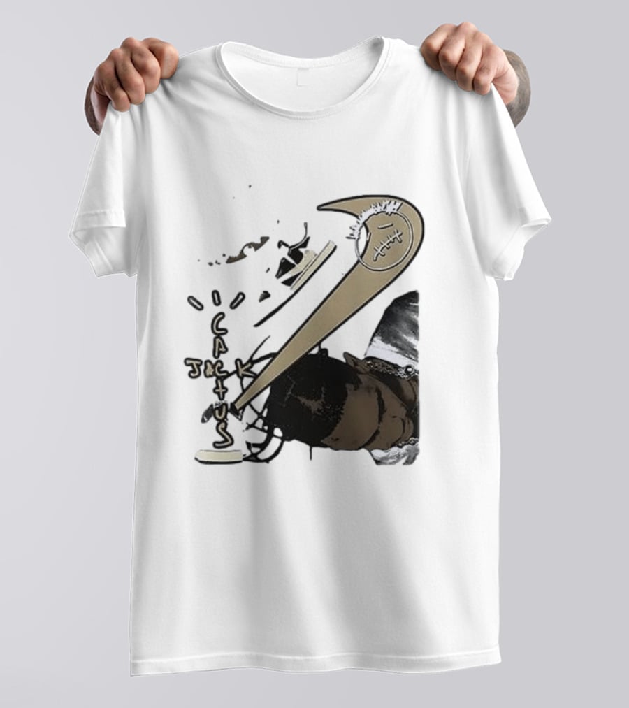 T Scott Utopia Cactus Jack Collaboration T-Shirt