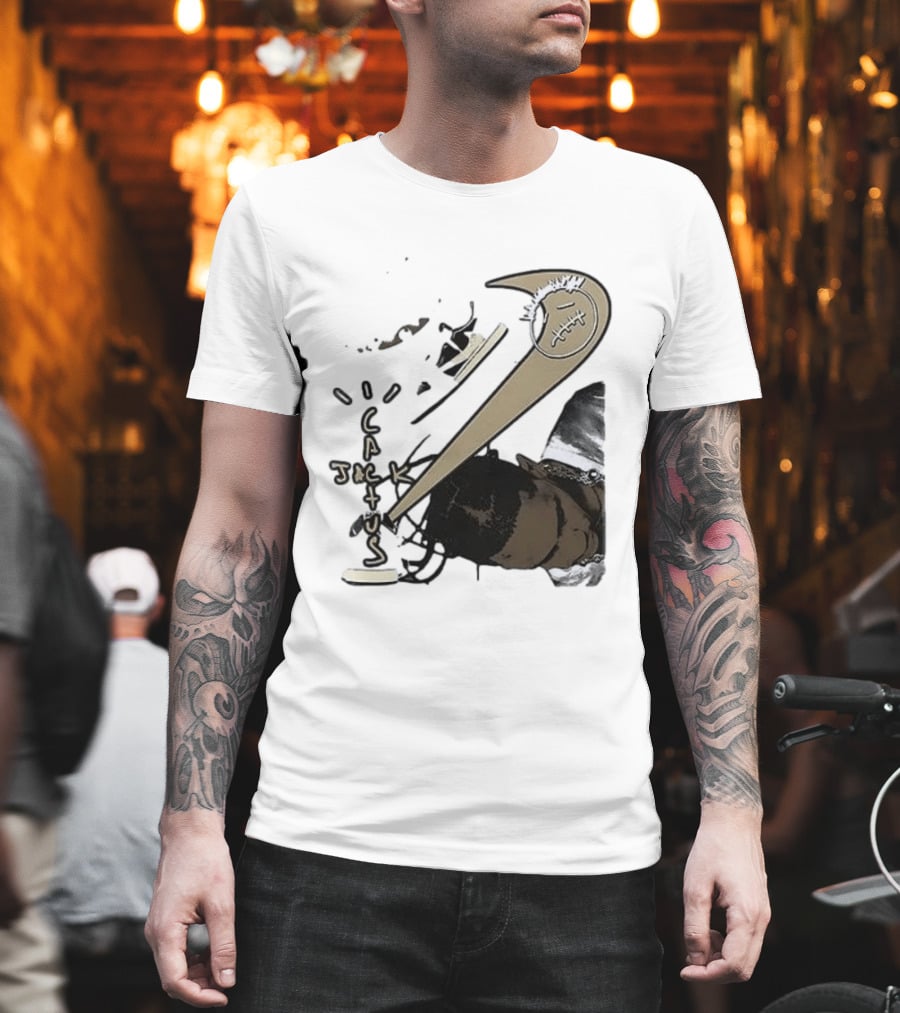 T Scott Utopia Cactus Jack Collaboration T-Shirt
