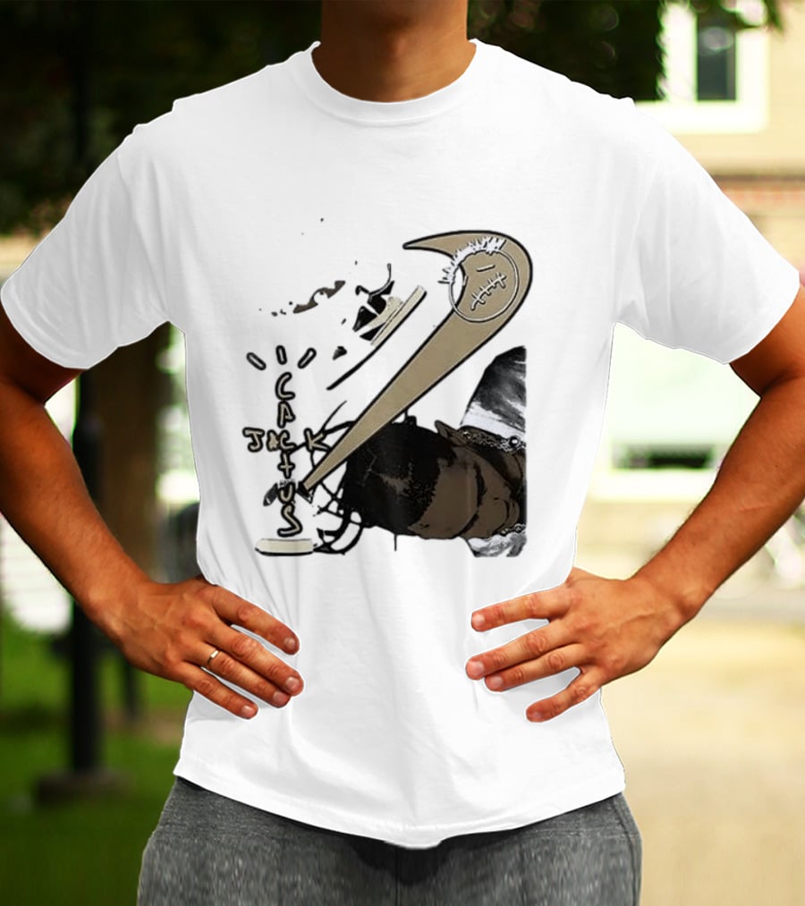 T Scott Utopia Cactus Jack Collaboration T-Shirt