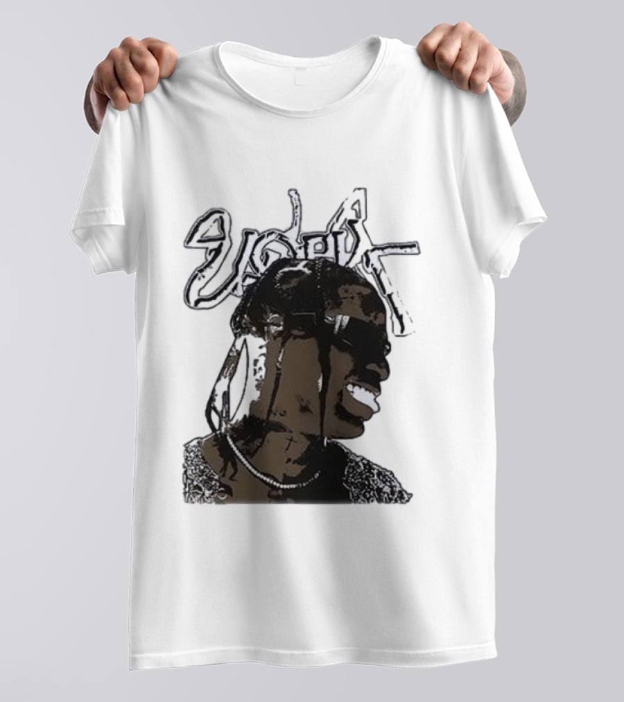 T Scott Utopia Cactus Jack Smiling T-Shirt