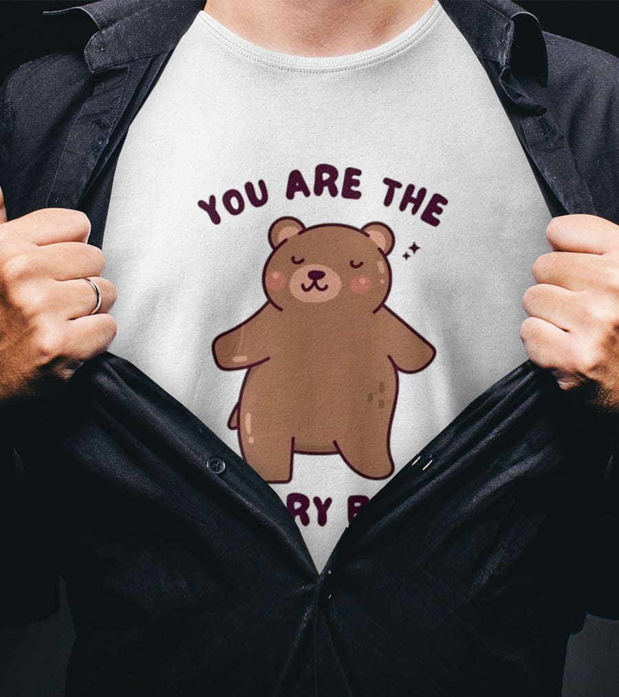You Are The Beary Best Cute Cartoon Bear T-Shirt