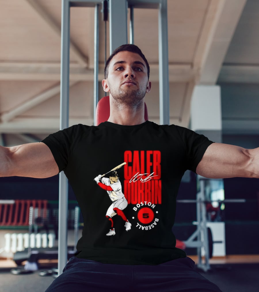 Caleb Durbin Boston Red Sox Baseball 5 T-Shirt