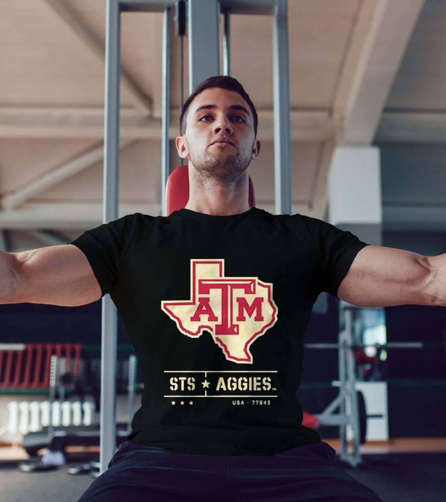 Texas A&M ATM STS Aggies USA 77843 T-Shirt