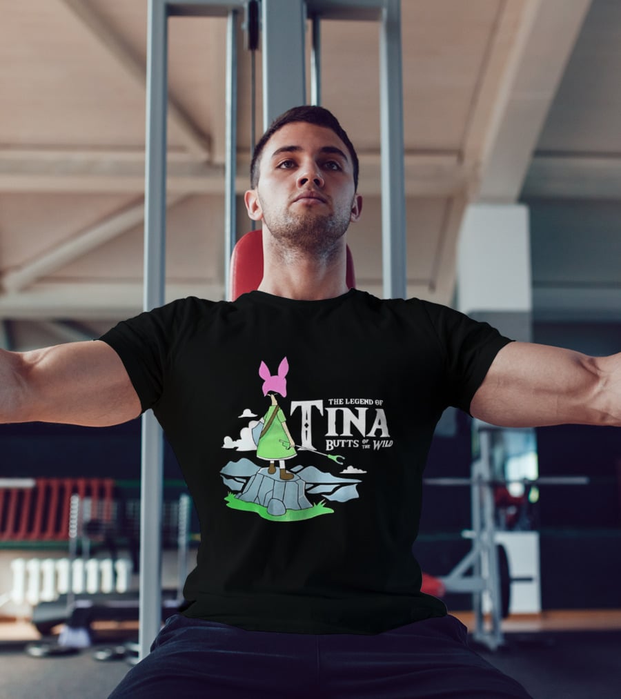 The Legend Of Tina Butts Of The Wild Adventure T-Shirt