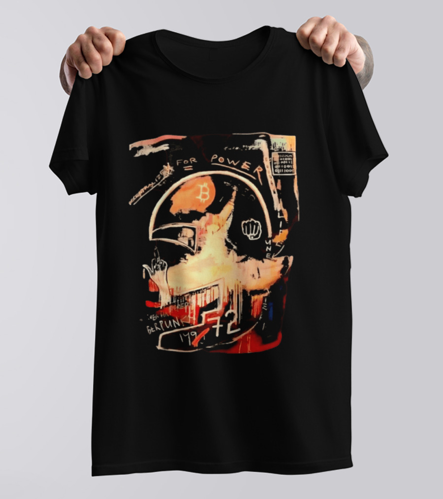 Decentralize For Power 1990 Cyberpunks What Ever Happened To 72 Bitcoin Revolution T-Shirt