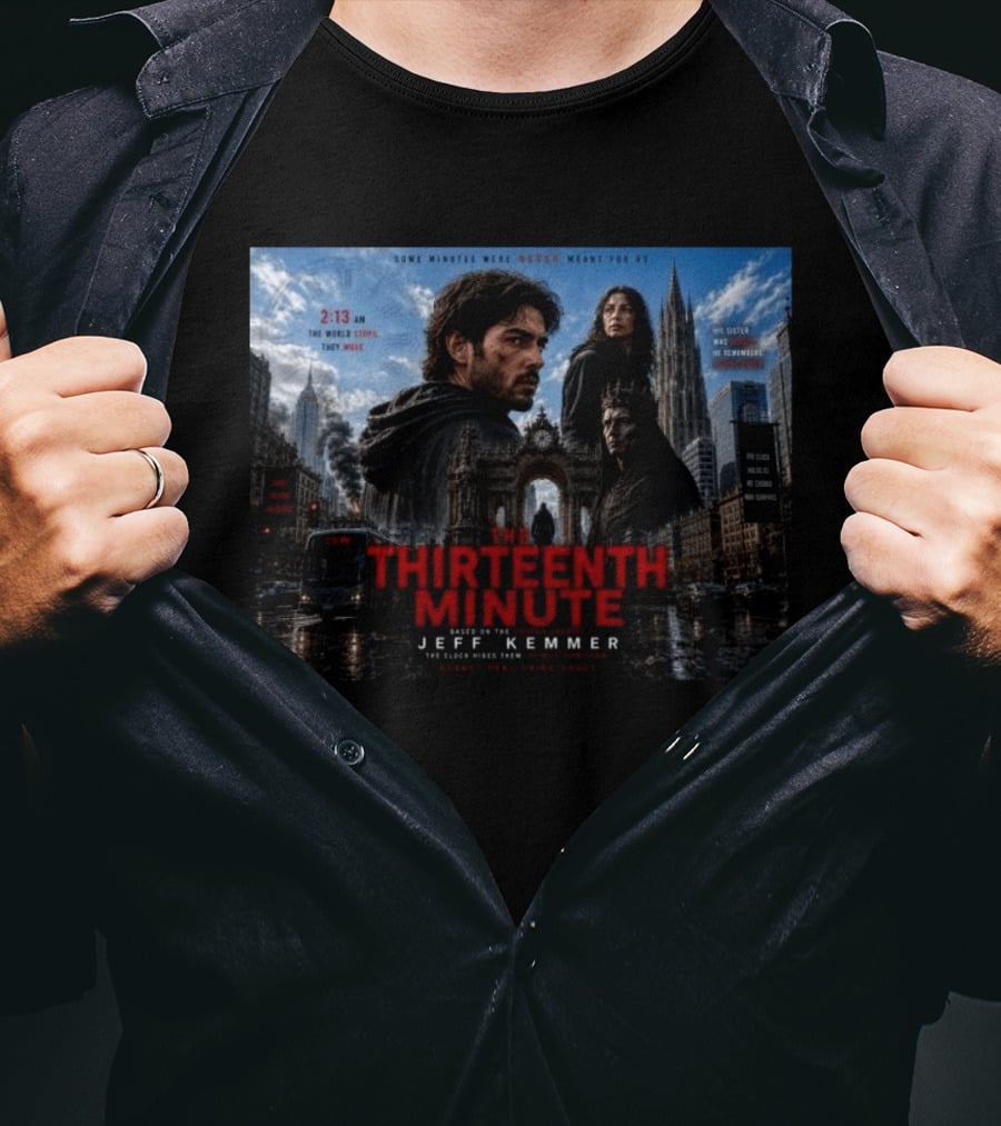 The Thirteenth Minute Jeff Kemmer 2:13 AM The World Stops They Move Sister Remembers Hands Tick Survival T-Shirt