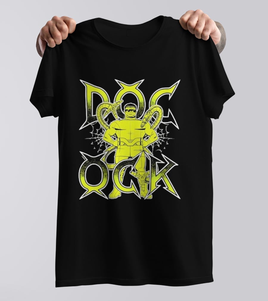 Doc Ock Marvel Doctor Octopus Iconic Character With Tentacles And Webs T-Shirt