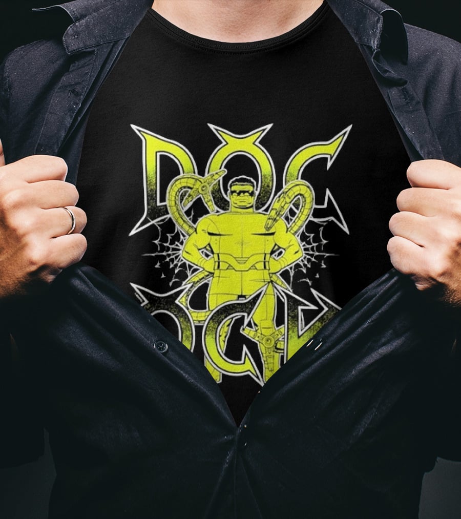 Doc Ock Marvel Doctor Octopus Iconic Character With Tentacles And Webs T-Shirt