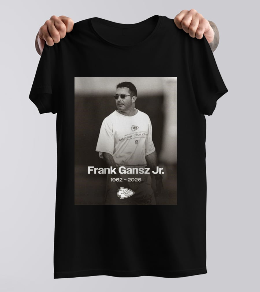 Frank Gansz Jr. 1962 2026 Kansas City Chiefs T-Shirt