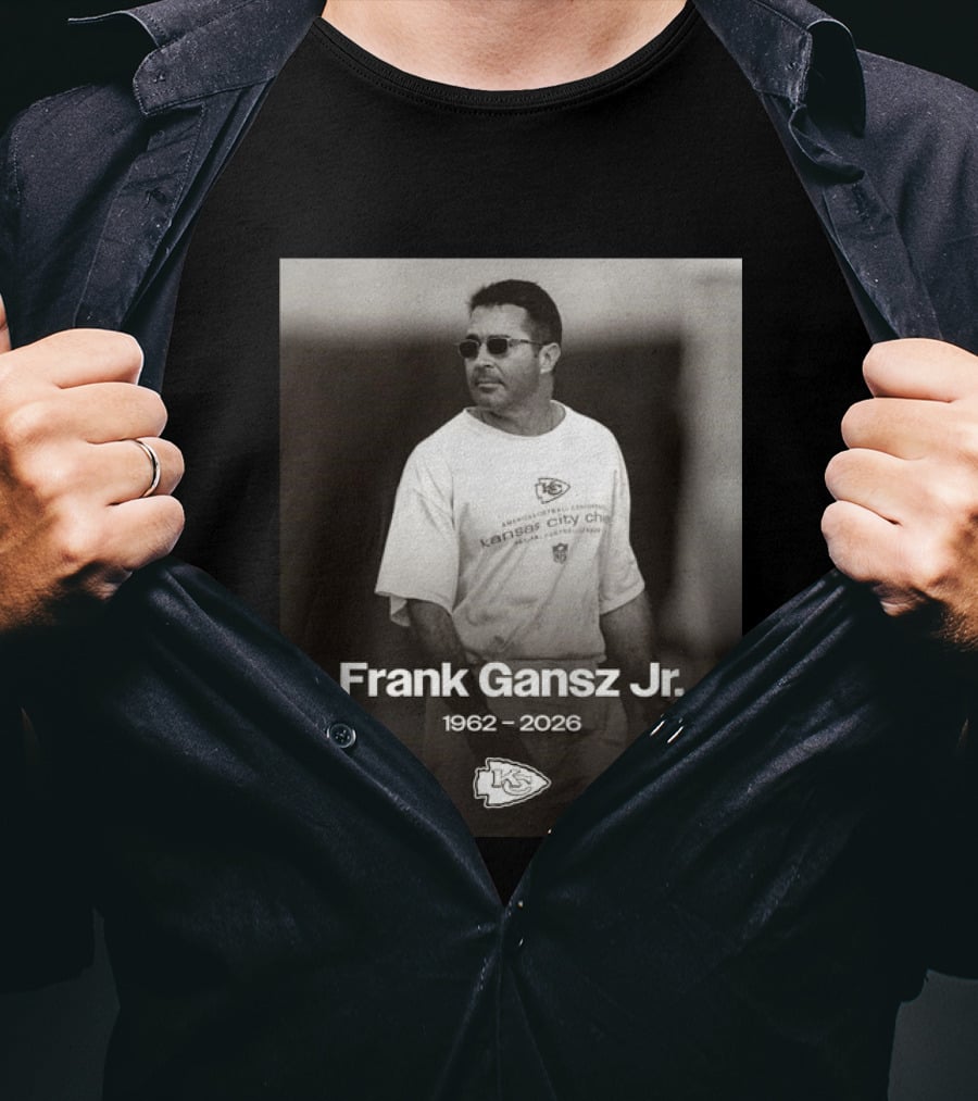 Frank Gansz Jr. 1962 2026 Kansas City Chiefs T-Shirt