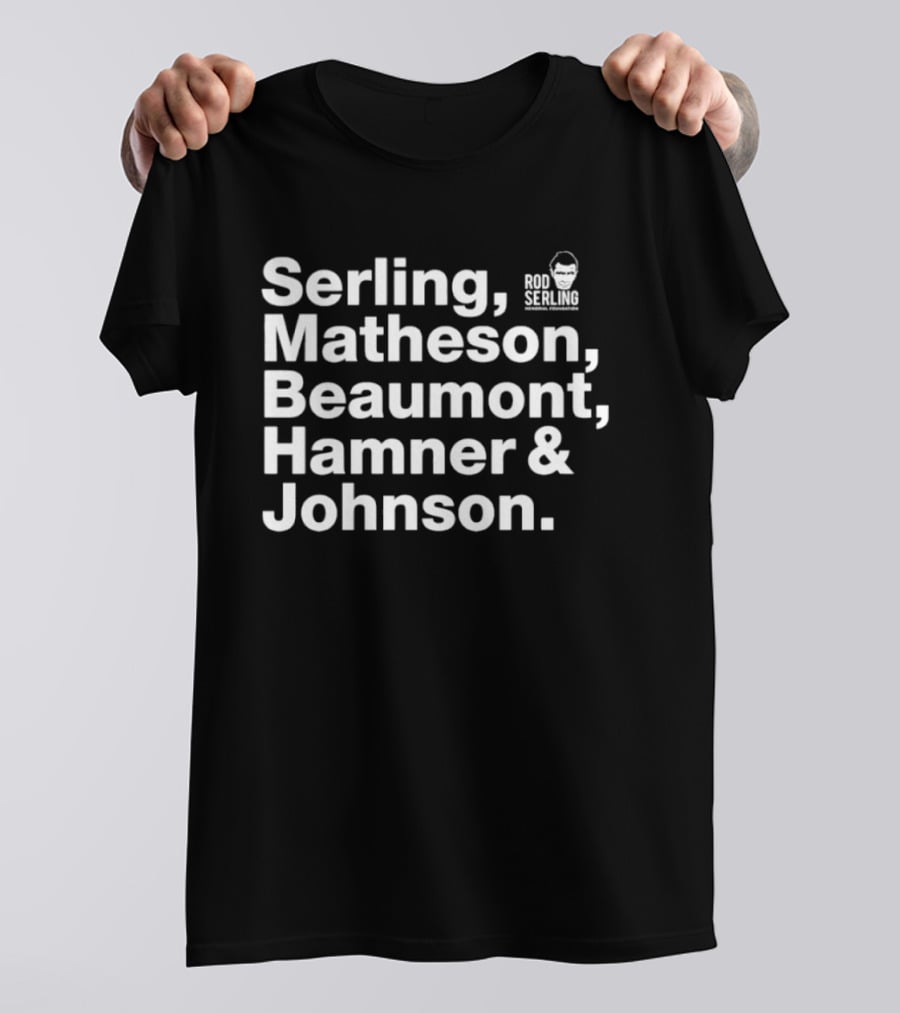 Serling Matheson Beaumont Hamner And Johnson MST3K T-Shirt