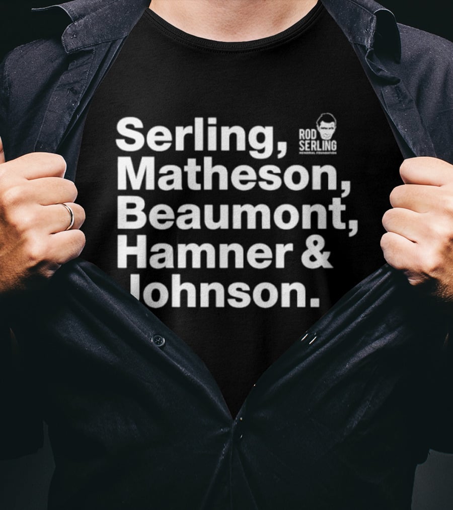 Serling Matheson Beaumont Hamner And Johnson MST3K T-Shirt