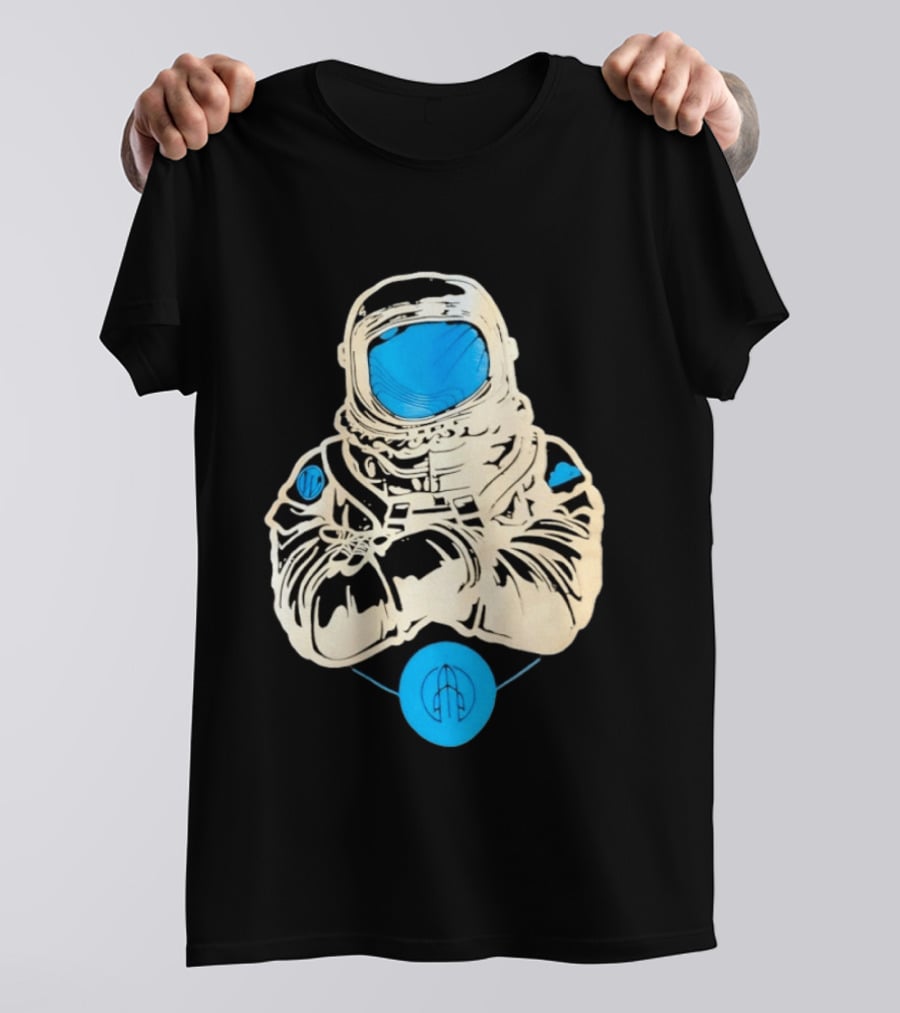 WordPress Astronaut Space Explorer Developer Iconic Space Suit Drawing T-Shirt