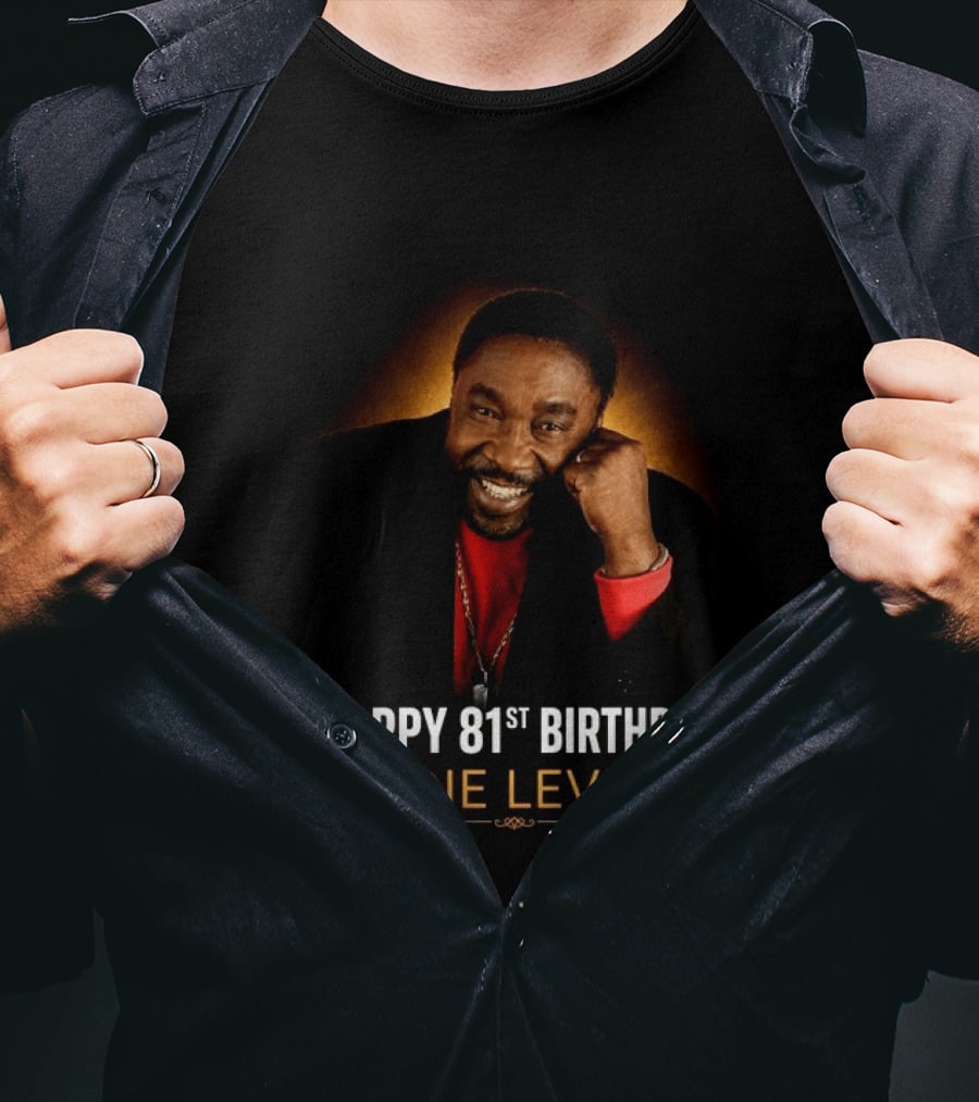 Eddie Levert Happy 81st Birthday Celebration T-Shirt