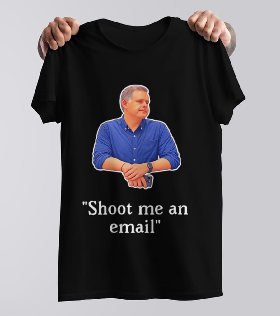 Shoot Me An Email Casual Corporate Office Humor T-Shirt