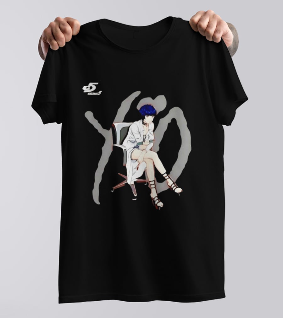 Persona 5 Tae Takemi Anime Character Fan Favorite T-Shirt