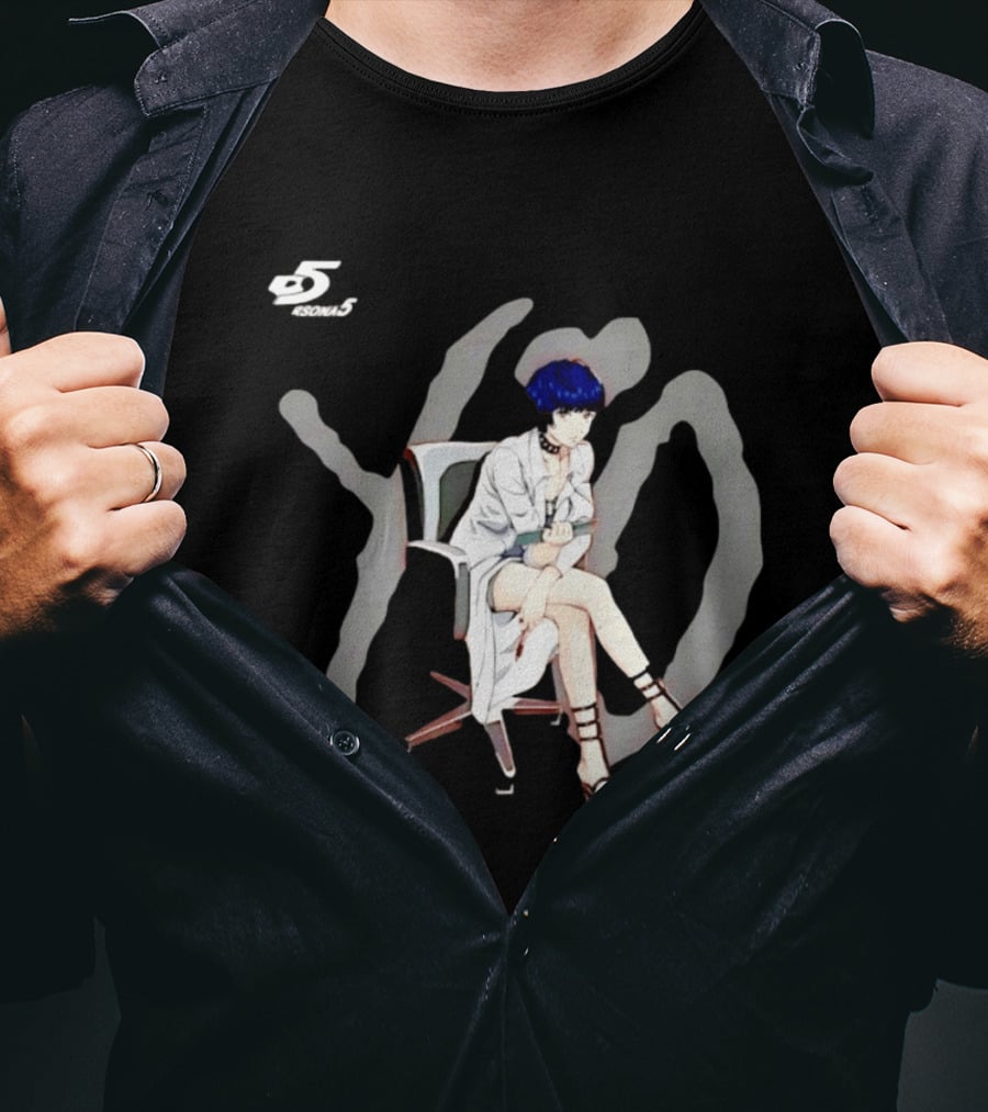 Persona 5 Tae Takemi Anime Character Fan Favorite T-Shirt