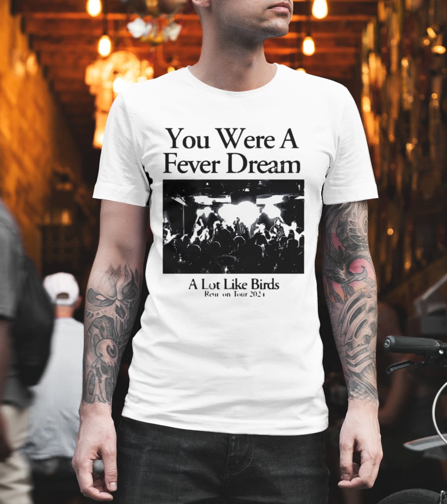 A Lot Like Birds Tour 2024 You Were A Fever Dream Reunion T-Shirt