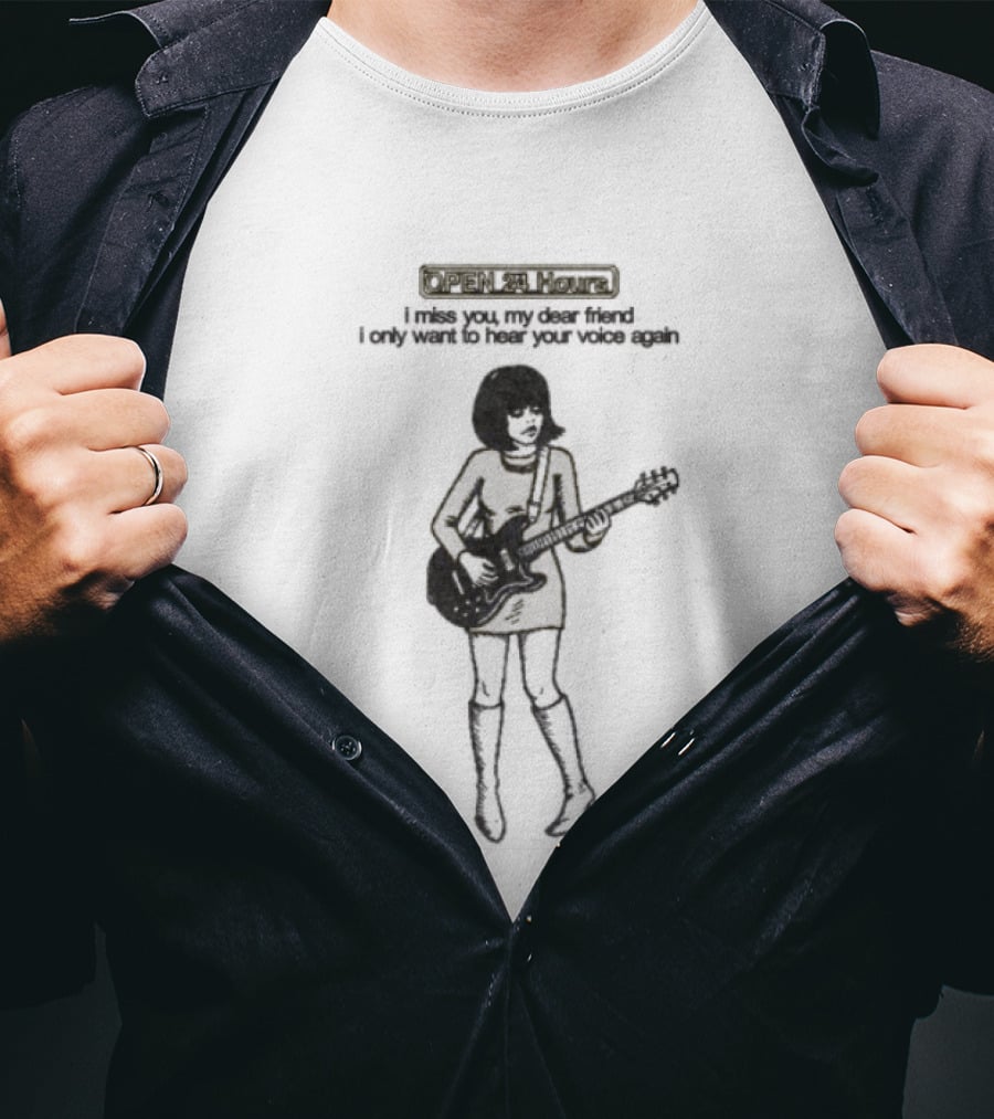 Night Gallery Store Diamond Roads Guitar Icon, Come Hear The Music Play T-Shirt