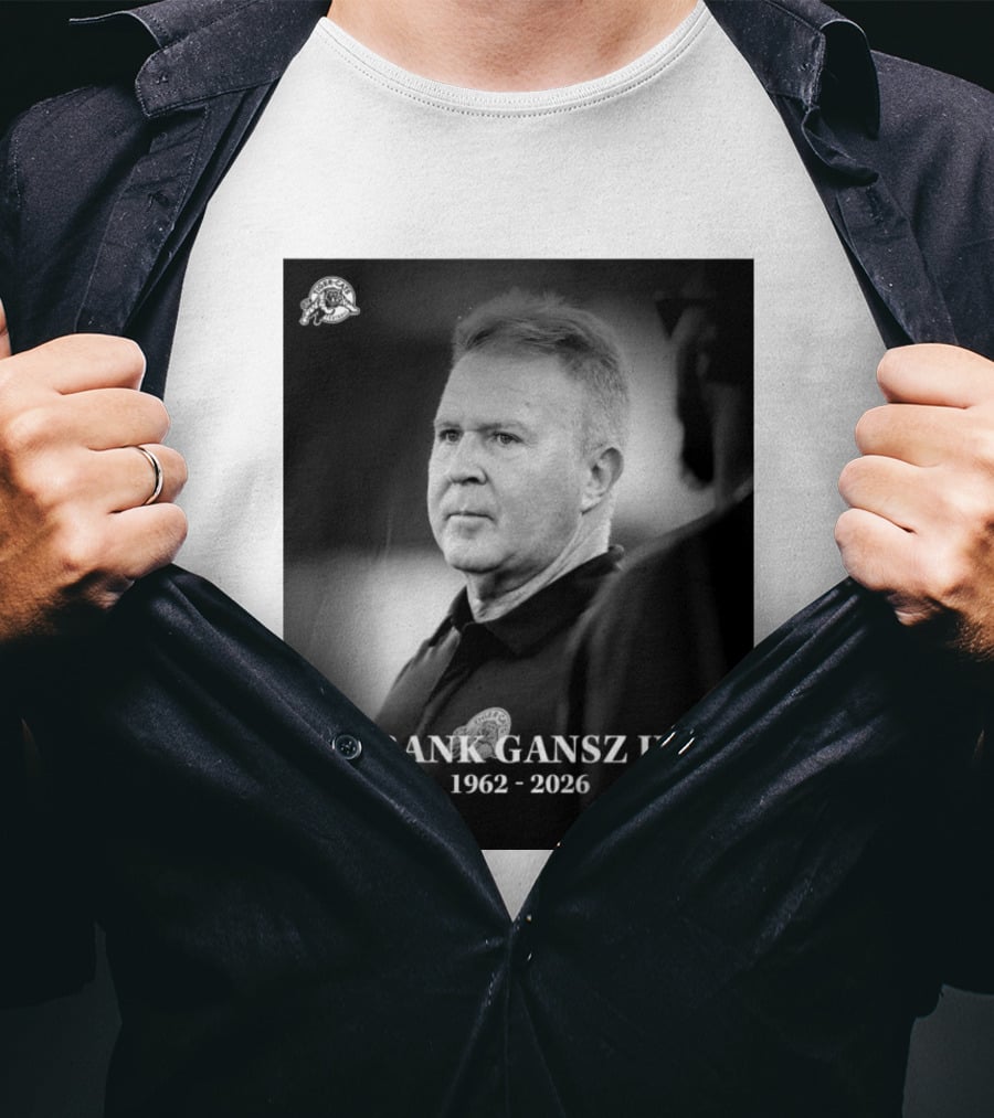 Frank Gansz Jr. 1962 2026 Hamilton Tiger Cats Football T-Shirt