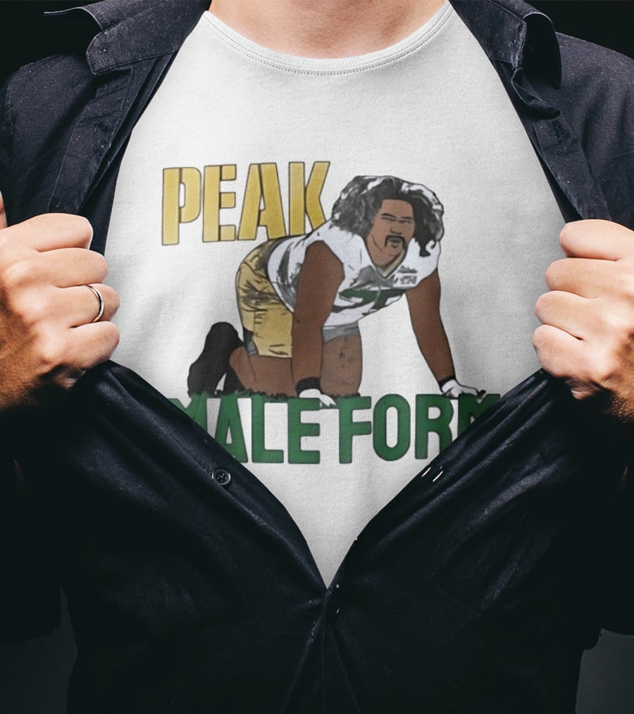 Troy Polamalu Peak Male Form Steelers Football Legends T-Shirt