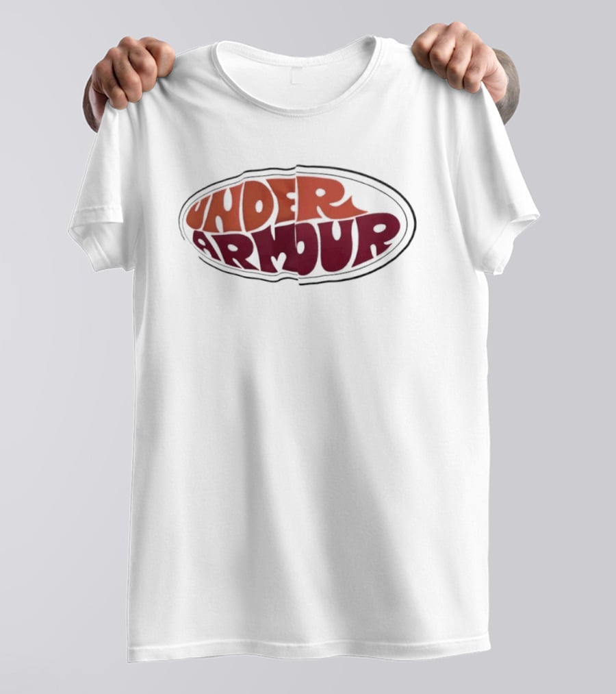 Under Armour Athletic Wear Sportswear Bold Oval Lettering T-Shirt