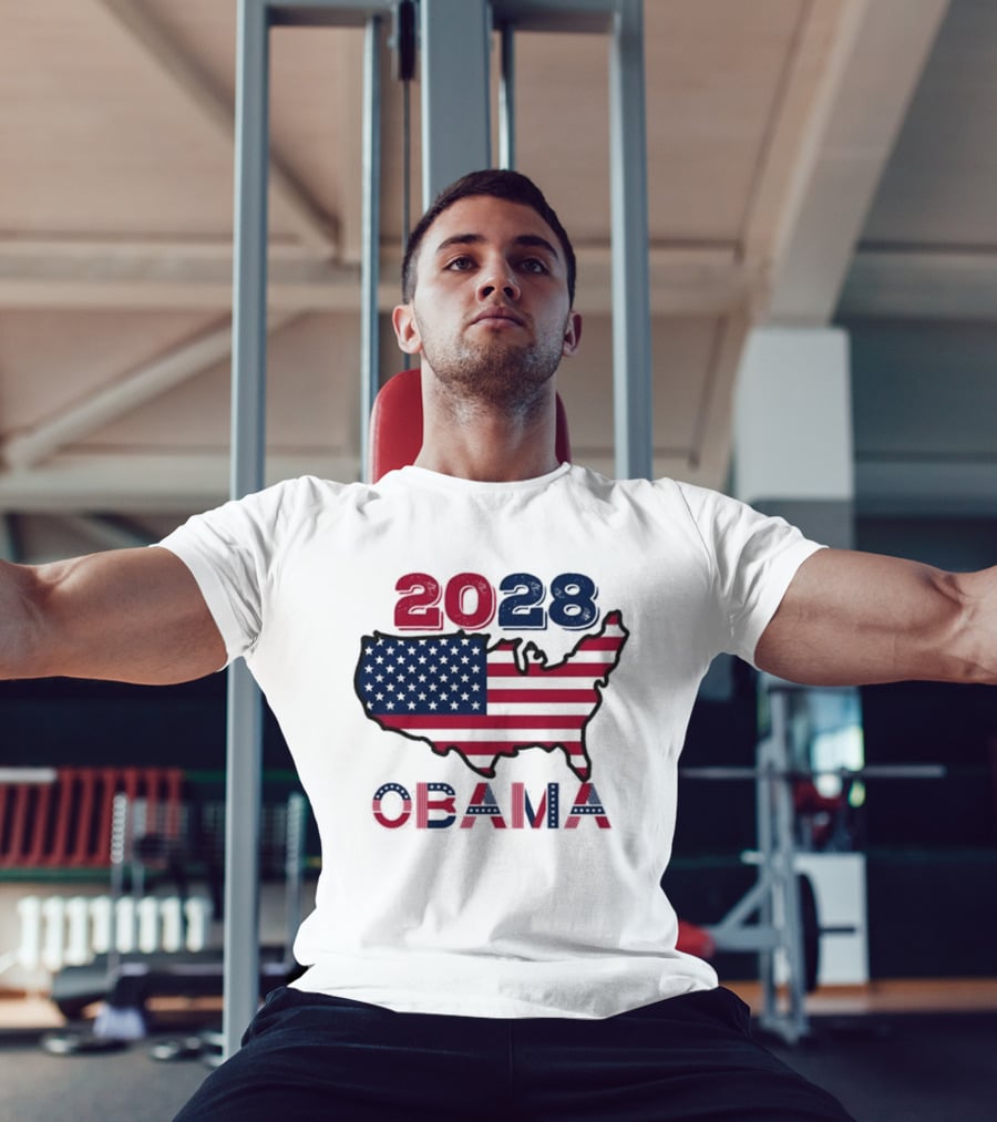 Barack Obama 2028 For President Election T-Shirt