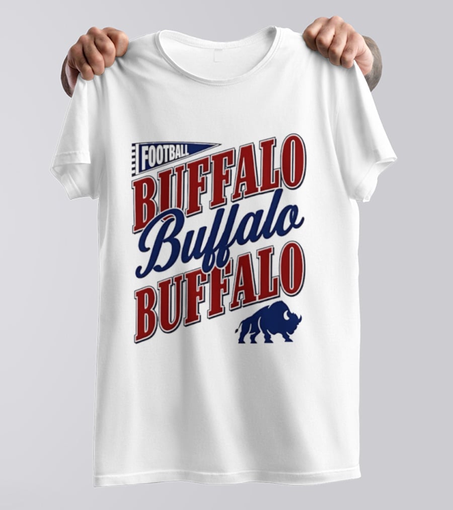 Buffalo Buffalo Buffalo Football T-Shirt