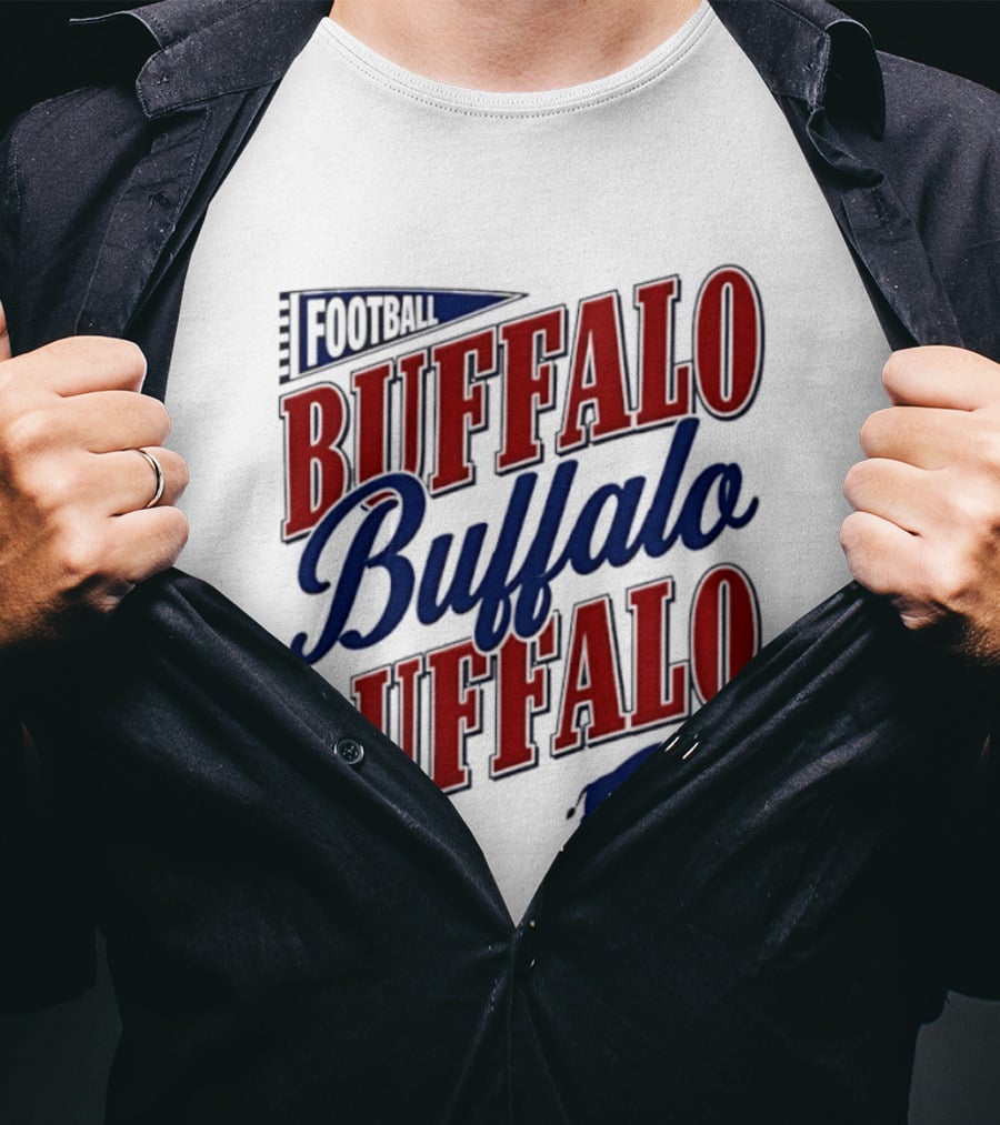 Buffalo Buffalo Buffalo Football T-Shirt