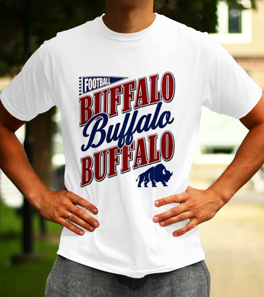 Buffalo Buffalo Buffalo Football T-Shirt