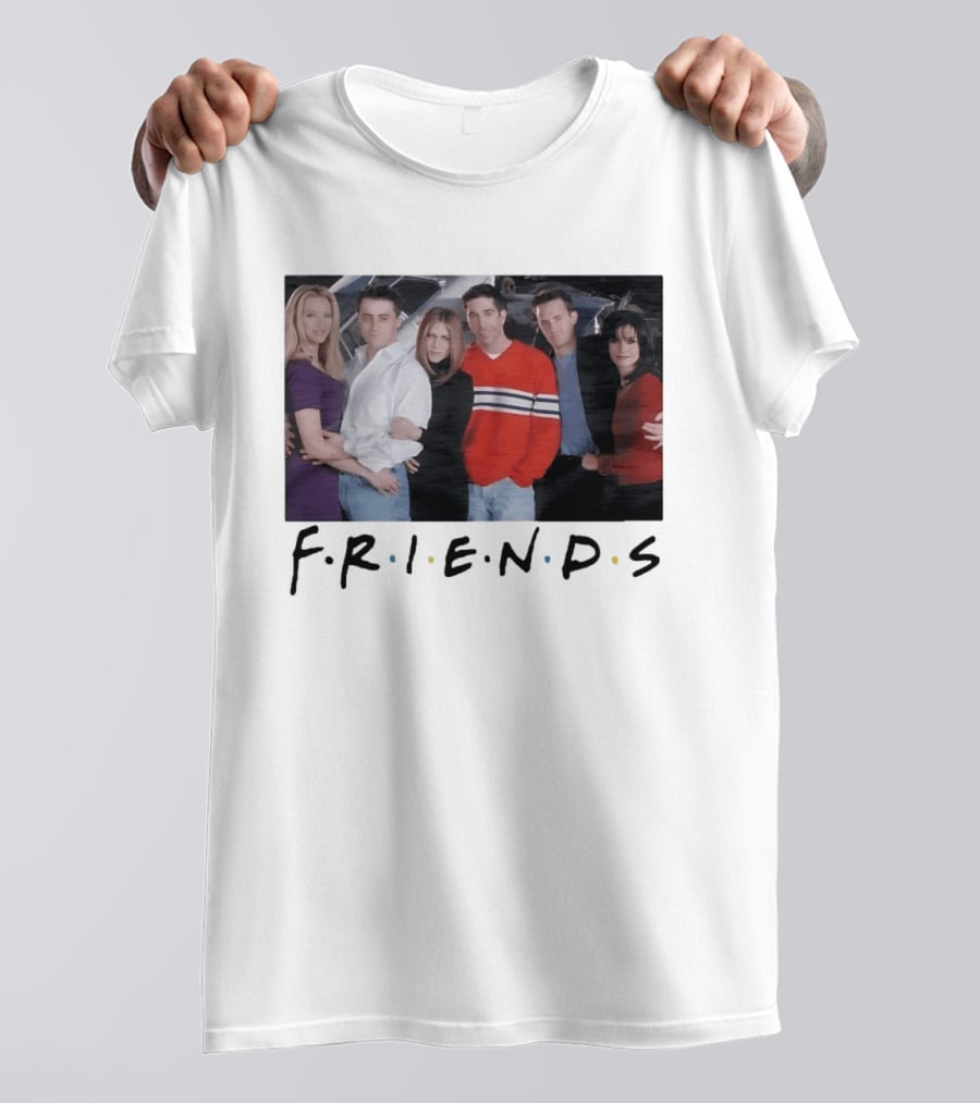 Friends Cast Group 90s Sitcom Rachel Green T-Shirt