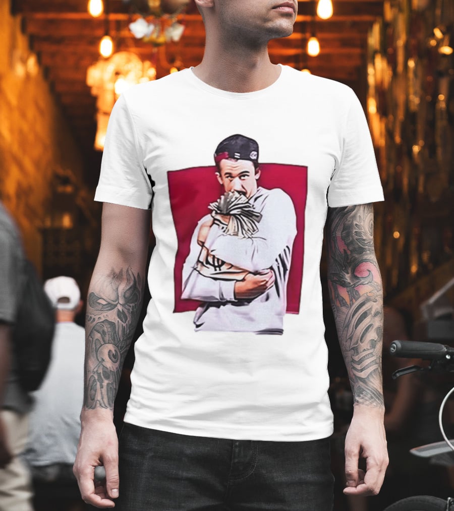 Ja Morant Holding Money Bag NBA Memphis Grizzlies T-Shirt