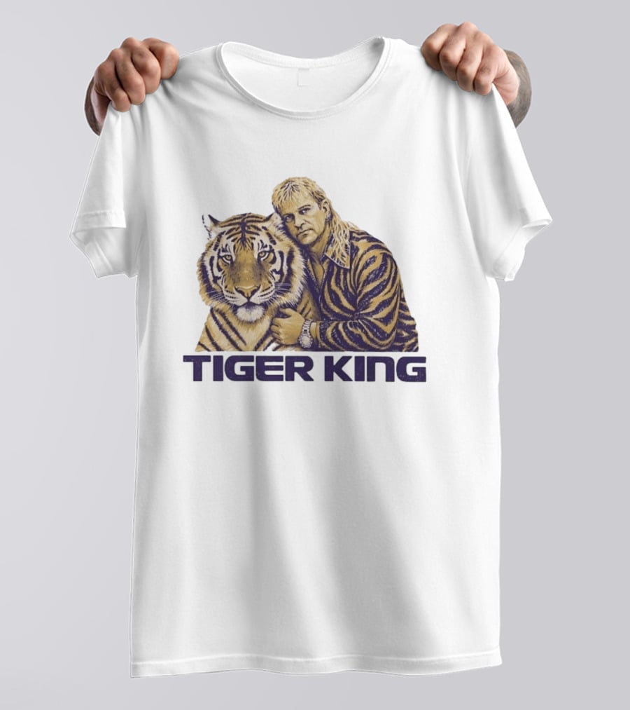 Joe Exotic Tiger King Netflix Big Cat Carole Baskin T-Shirt
