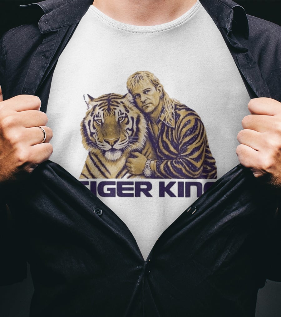 Joe Exotic Tiger King Netflix Big Cat Carole Baskin T-Shirt