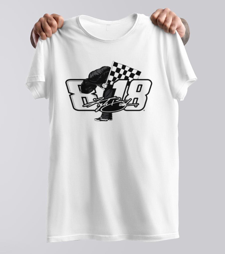 Kyle Busch 18 NASCAR Race Car Driver T-Shirt