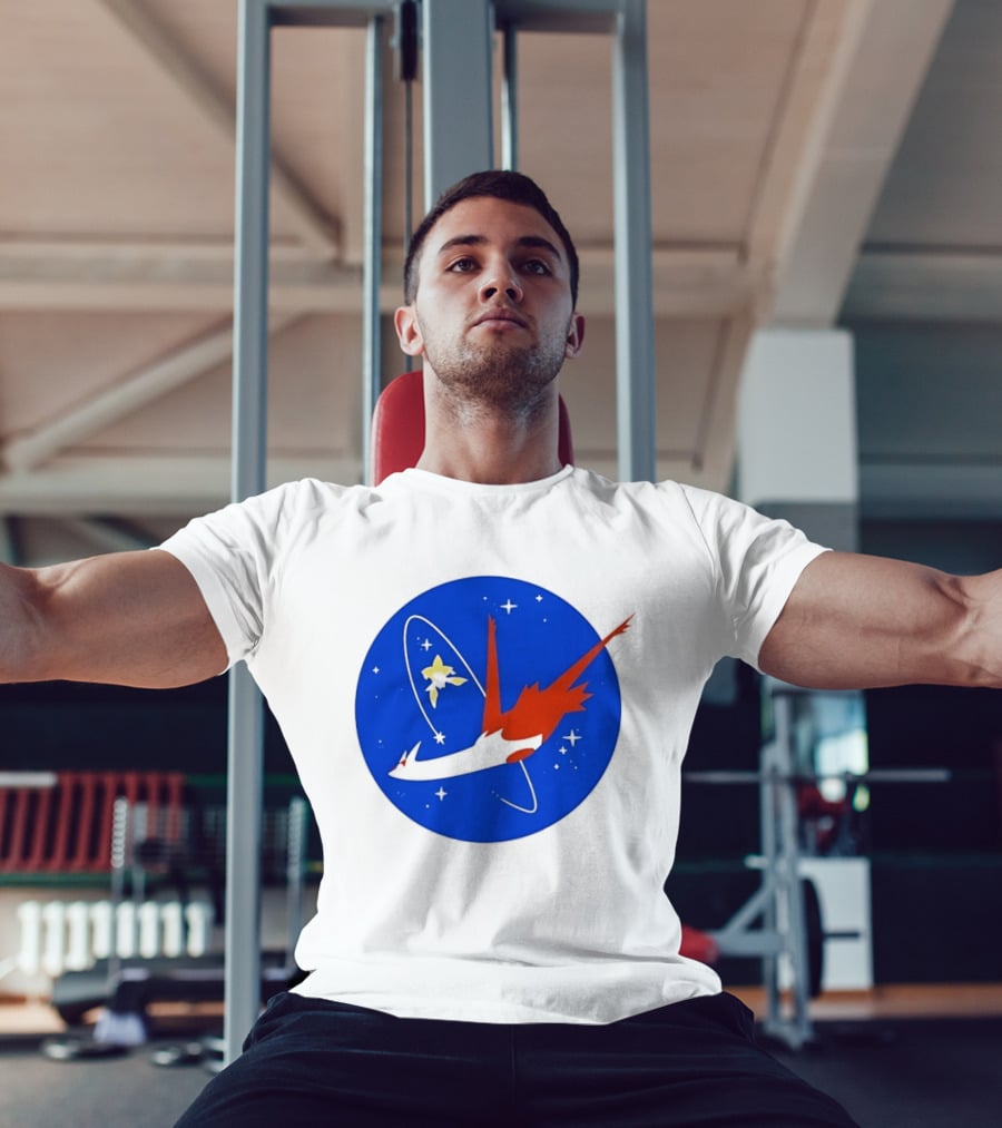 Latios And Latias Space Mission Pokemon T-Shirt