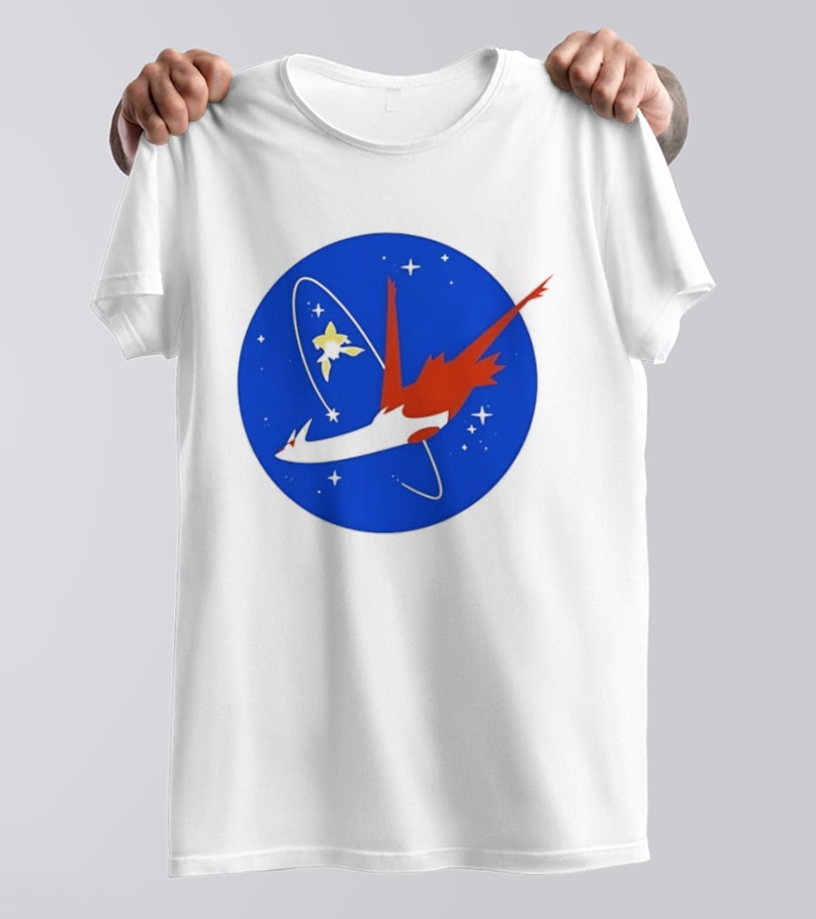 Latios And Latias Space Mission Pokemon T-Shirt