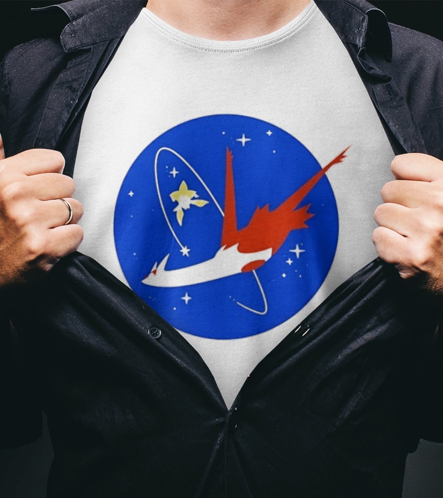 Latios And Latias Space Mission Pokemon T-Shirt