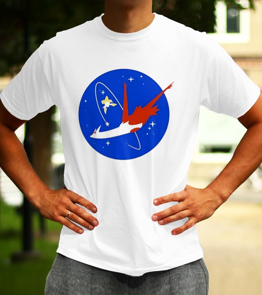 Latios And Latias Space Mission Pokemon T-Shirt